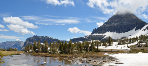 Hidden Lake at Glacier National Park