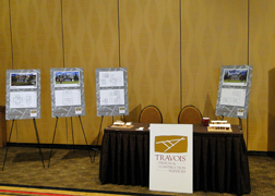 Travois Design & Construction table at the 11th Annual Travois Conference: Sept. 27-29, 2011 at Tulalip Resort Casino
