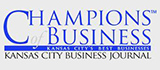 Kansas City Business Journal Champions of Business logo
