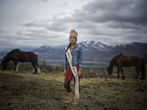 Hannah Tomeo, Colville, Yakima, Nez Perce, Sioux