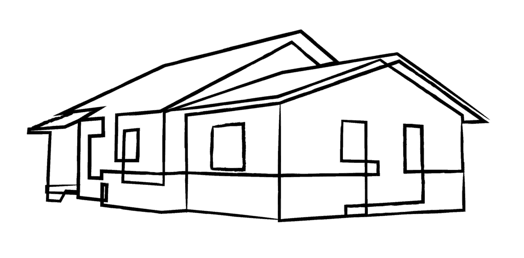 Travois Lineart Home3 Black