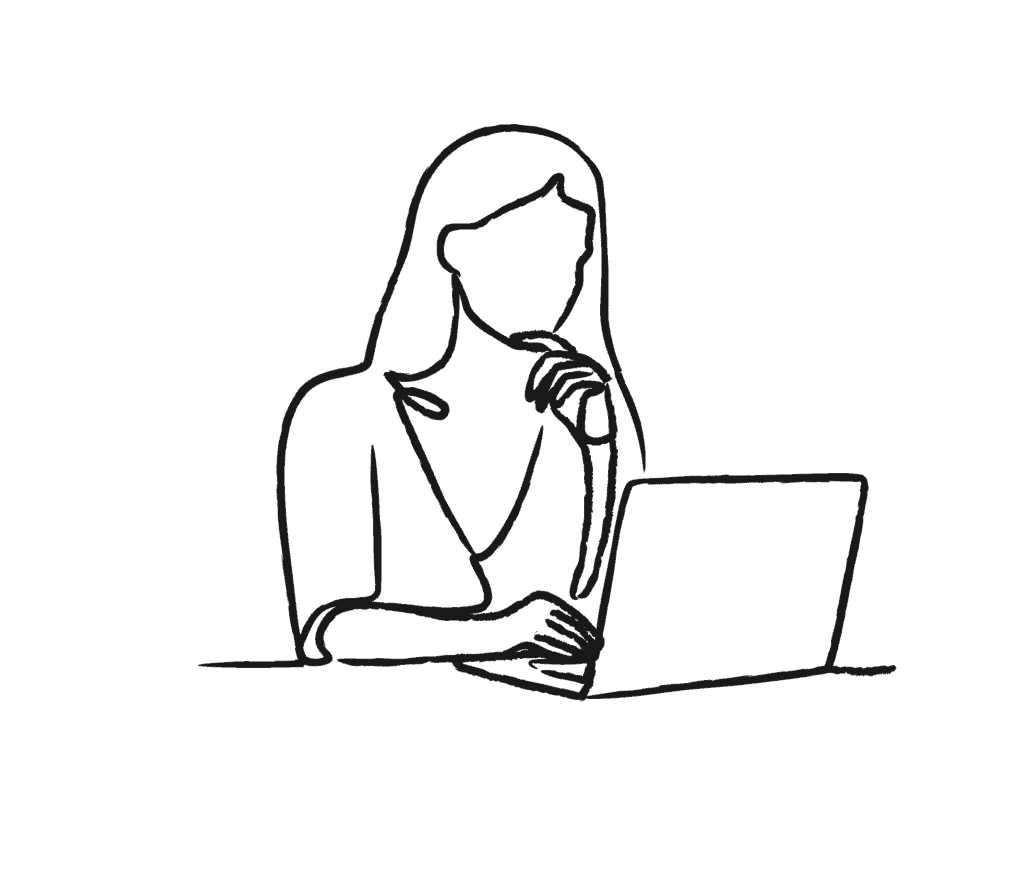 Travois Lineart Laptop Black
