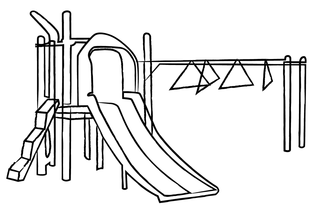 Travois Lineart Playground Black