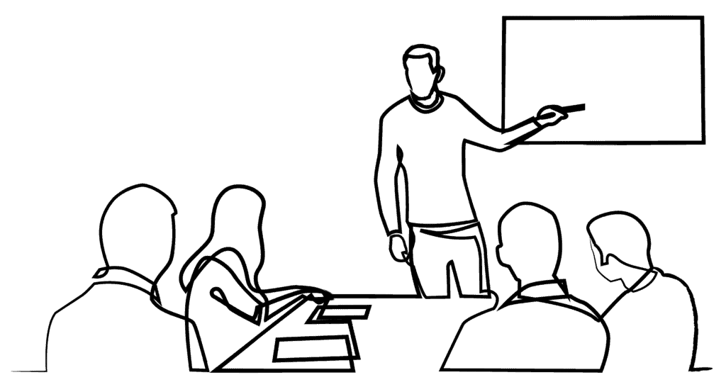 Travois Lineart Training Black
