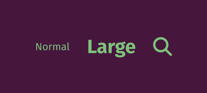 Light Green On Purple