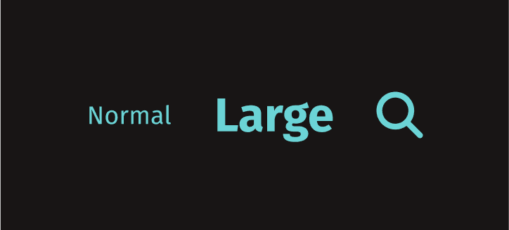 Light Teal On Black
