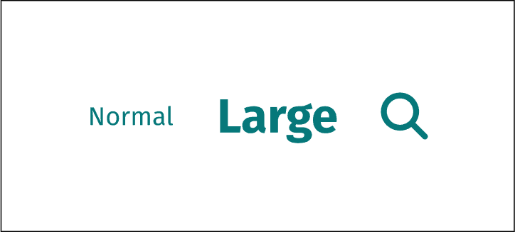 Medium Teal On White